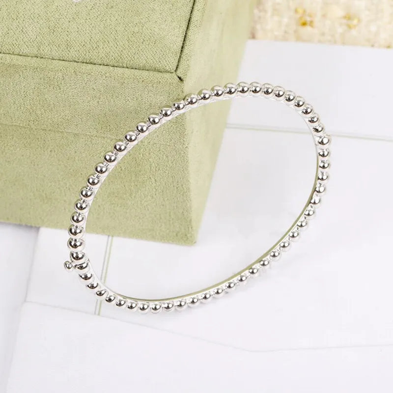 European Hot Bead Border Rose Bracelet
