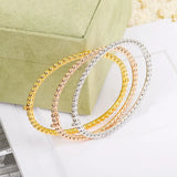 European Hot Bead Border Rose Bracelet