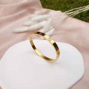 Stainless Steel Cross Bracelet for Women Bangle Gift