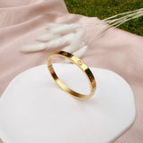 Stainless Steel Cross Bracelet for Women Bangle Gift