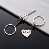 Love Arrow Couples Keychains Men Women Bag Pendant Trinket