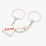 Love Arrow Couples Keychains Men Women Bag Pendant Trinket