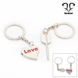 Love Arrow Couples Keychains Men Women Bag Pendant Trinket