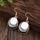 Layered Choker Necklace for Women Circular Design Christmas Jewelry