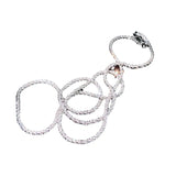 S925 Silver Sparkling Chain Bare Chain Necklace
