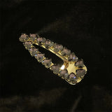 Zircon Hairpin Flash Diamond Love Light Duck Mouth Clip