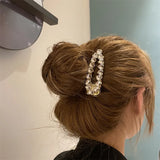 Zircon Hairpin Flash Diamond Love Light Duck Mouth Clip