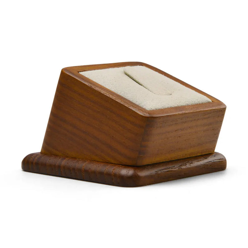 Solid Wood Square Ring Stand - Jewelry Display Stand