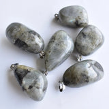 Natural ShimmerStone Irregular Shape Pendants for Jewelry Making 12pcs/lot