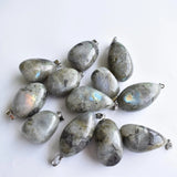 Natural ShimmerStone Irregular Shape Pendants for Jewelry Making 12pcs/lot