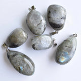 Natural ShimmerStone Irregular Shape Pendants for Jewelry Making 12pcs/lot