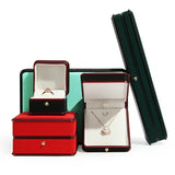 Luxurious PU Jewelry Box for Necklaces & Earrings