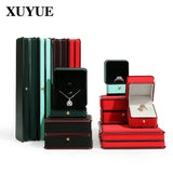 Luxurious PU Jewelry Box for Necklaces & Earrings