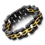 Titanium Steel Men's Chain Bracelet