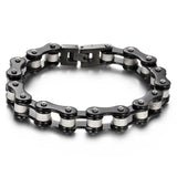 Red Bicycle Chain Bracelet Street Punk Jewelry