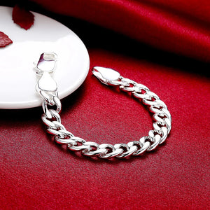 925 Sterling Silver 8MM Bracelet Wedding Accessory Jewelry