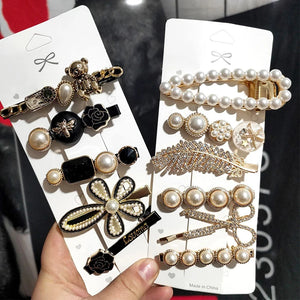 Rhinestone Starry Sky Hair Accessories Set