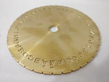 12.2cm Dial Font Disc Modern Block Engraving Machine Inside Ring Letter Type