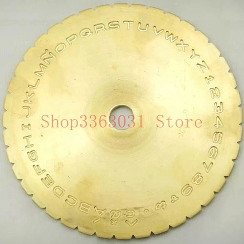Modern Dial Font Disc for Engraving Machine