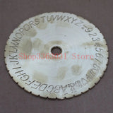 Modern Dial Font Disc for Engraving Machine