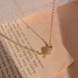 Light Candy Titanium Steel Pendant Necklace for Women