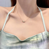 Light Candy Titanium Steel Pendant Necklace for Women