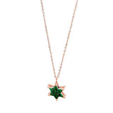 Rotating Pentagram Titanium Steel Necklace High-Quality