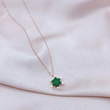 Rotating Pentagram Titanium Steel Necklace High-Quality