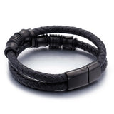 Men's Leather Bracelet - Stylish and Durable Wristband