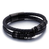 Men's Leather Bracelet - Stylish and Durable Wristband