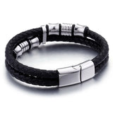 Men's Leather Bracelet - Stylish and Durable Wristband