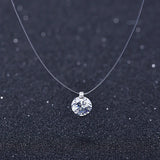 925 Silver Meteorite Pendant Women's Necklace