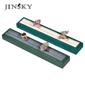 Microfiber Leather Ring Display Rack Jewelry Counter Display Ring