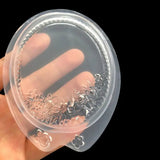Oval Flower Epoxy Mould for DIY Decorative Mirror Frame