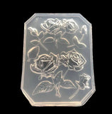 Rose Flower Silicone Mold Epoxy UV Glue Clay Hand-free Polishing Accessories