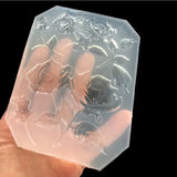 Rose Flower Silicone Mold Epoxy UV Glue Clay Hand-free Polishing Accessories