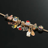 Stainless Steel Multi-Decoration Bracelet for Women
