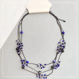 Multi-Layer Texture Hip Hop Necklace Sweater Dress