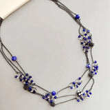 Multi-Layer Texture Hip Hop Necklace Sweater Dress
