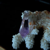 Amethyst Crystal Pendant for Dowsing Reiki Chakra Healing