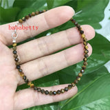 Tiger's Eye Stone Bracelet 7 inch Tibetan Silver Clasp