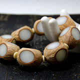 Natural 4-Sided Bodhisattva Root Bracelet 18mm