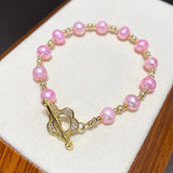 Freshwater Pearl Bracelet, Girlfriend Gift, Joker Bracelet
