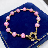 Freshwater Pearl Bracelet, Girlfriend Gift, Joker Bracelet