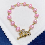 Freshwater Pearl Bracelet, Girlfriend Gift, Joker Bracelet