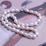 Freshwater Pearl Necklace Baroque Pearl Jewelry Party Wedding