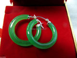 Natural Stone 925 Silver Earrings / Lucky Earring