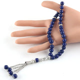 Lapis Lazuli 33 Beads Islamic Muslim Tasbih Allah 8mm Prayer Beads Bracelet Man