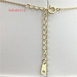 Shell Pearl Key Necklace 16 Inches