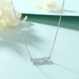 Creative 925 Silver Zircon Necklace for Women